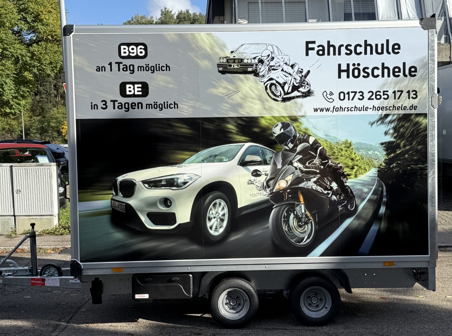 Anhänger Humbaur 3,0 to